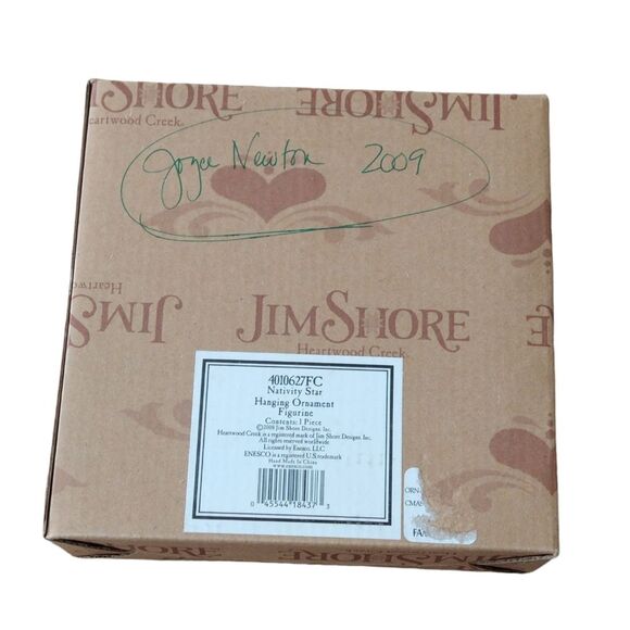 Jim Shore Christmas Nativity Star Ornament - Picture 6 of 11